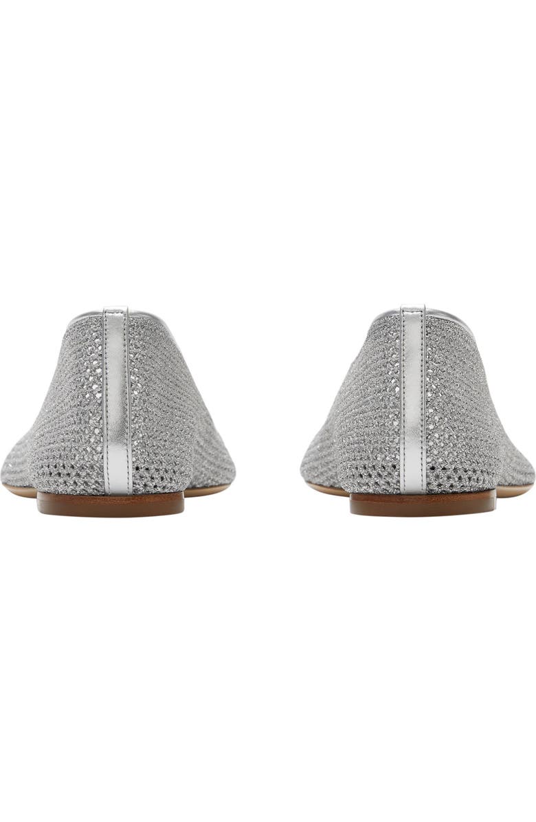 Burberry EKD Mesh Ballerina Flat, Alternate, color,