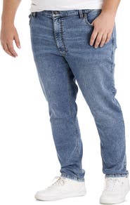 True Nation by DXL Big & Tall Knit Slim-Fit Weekend Jeans