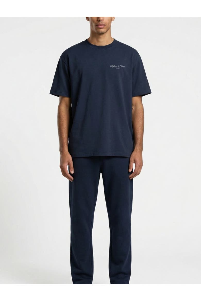 Oversized Crew Tee, Main, color, Navy