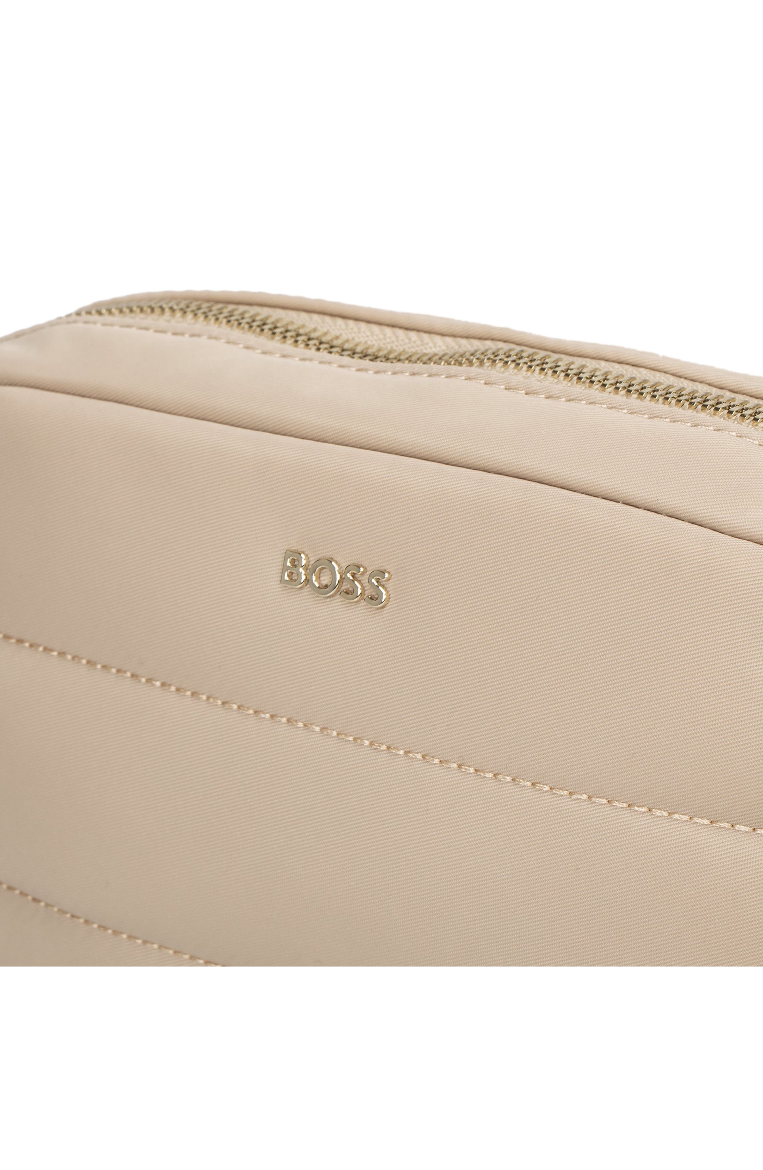 Sandy Recycled Polyester Crossbody Bag, Alternate, color, LIGHT BEIGE