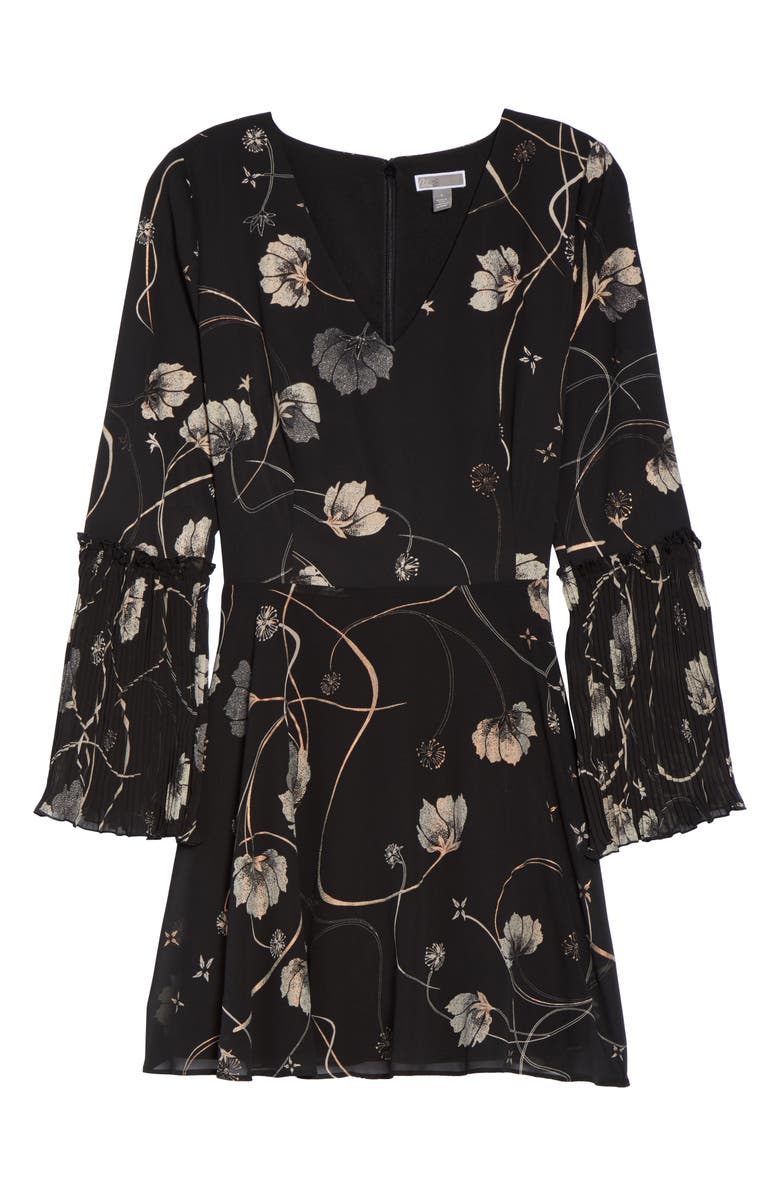 Chelsea28 Bell Sleeve Fit & Flare Dress, Alternate, color,