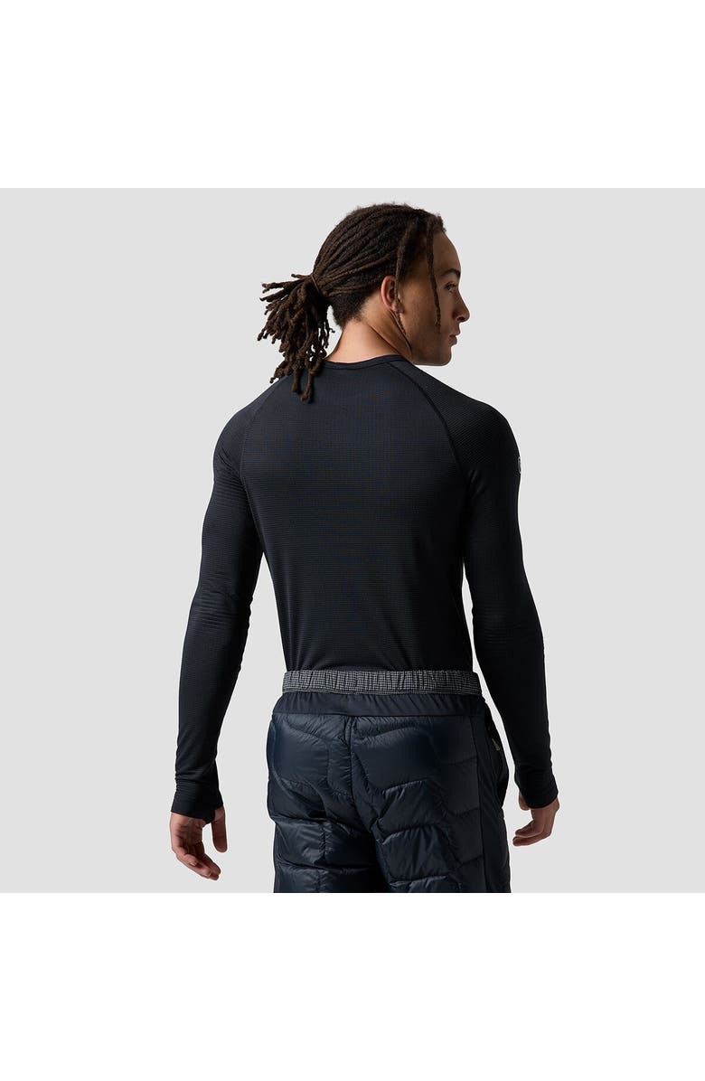 Backcountry Pines Micrrid Ultra-Lt Baselayer Crew Top - Men's, Alternate, color, Black
