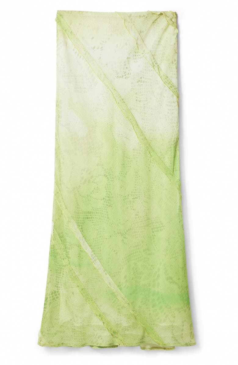 Desigual Cortes Maxi Skirt, Alternate, color,