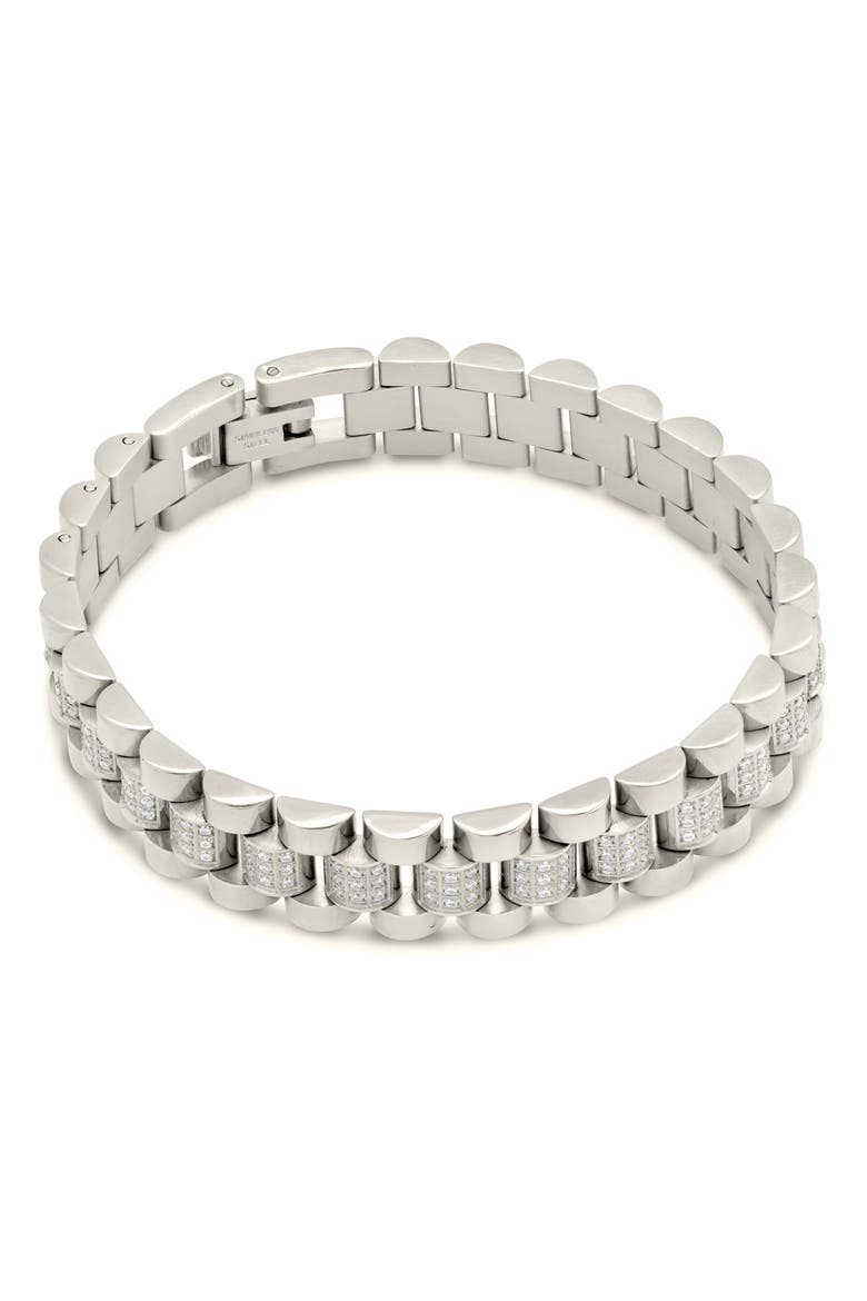 CZ Accent Watch Chain Bracelet video