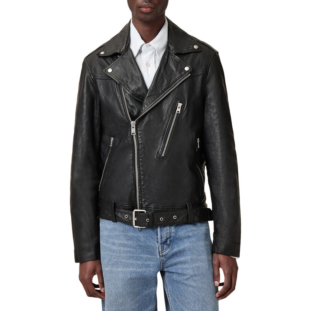 Allsaints Comet Leather Biker Jacket