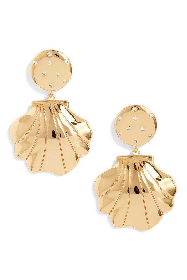 Formentara Drop Earrings, Main, color, GOLD