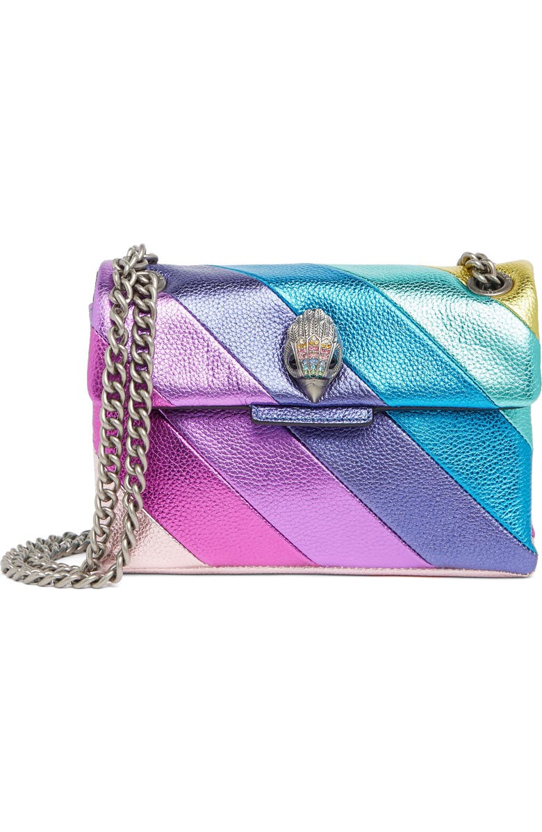 Kurt Geiger London Mini Leather Convertible Crossbody Bag, Main, color,