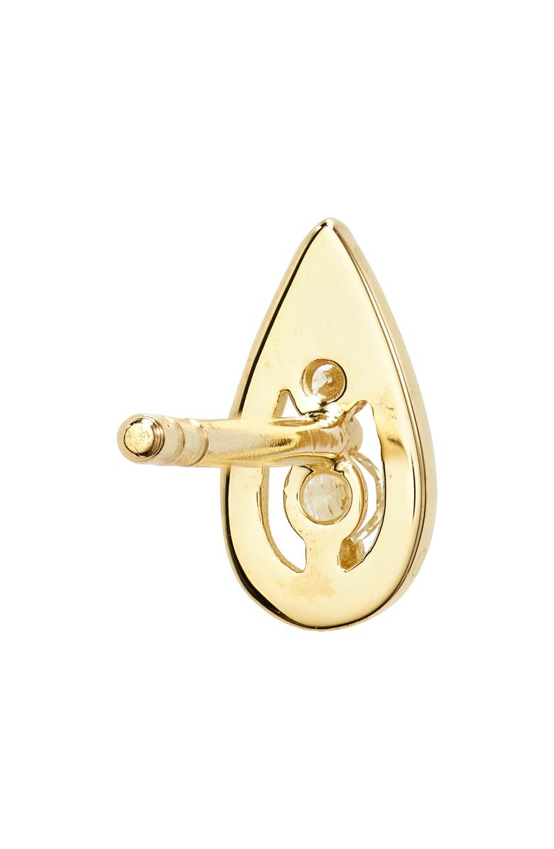 Bony Levy Florentine Diamond Teardrop Stud Earrings, Alternate, color,