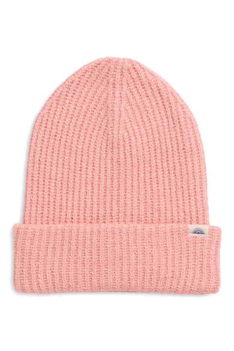 Jackson Rib Beanie, Main, color, MISTY ROSE