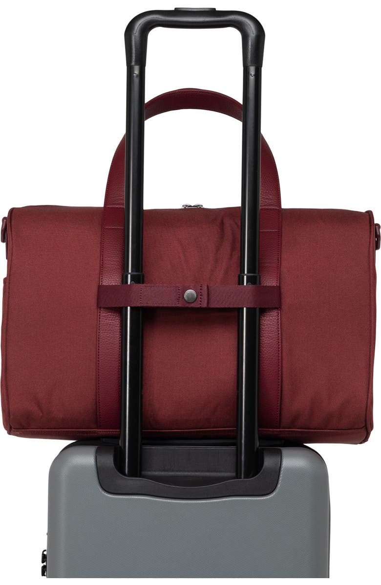 Herschel Supply Co. Novel Water Resistant Recycled Polyester Carry-On Duffle Bag, Alternate, color,