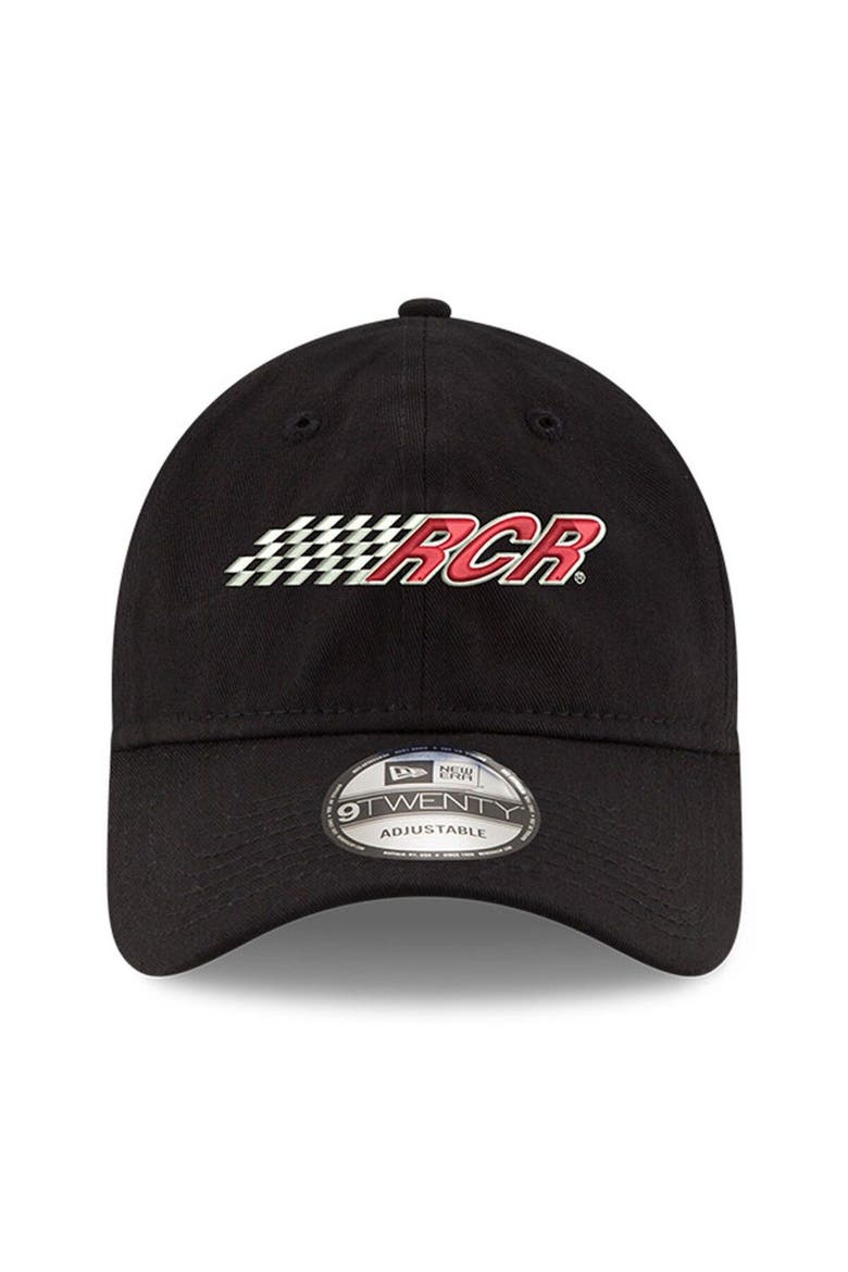 Men's New Era Black Richard Childress Racing Enzyme Washed 9TWENTY Adjustable Hat, Alternate, color, Black