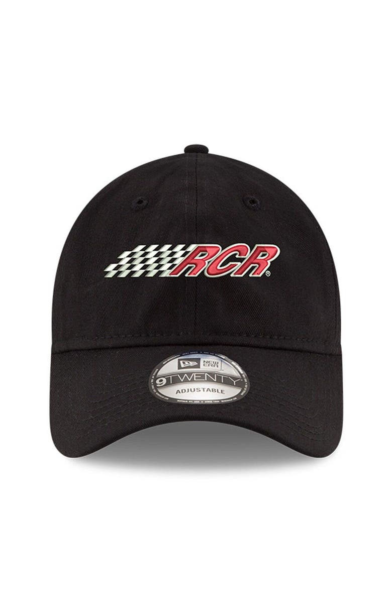 New Era Men's New Era Black Richard Childress Racing Enzyme Washed 9TWENTY Adjustable Hat, Alternate, color, Black