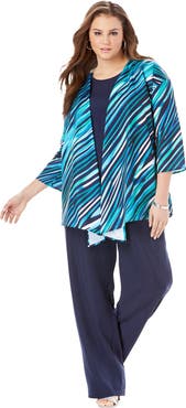 Roaman's Three Piece Pant Suit