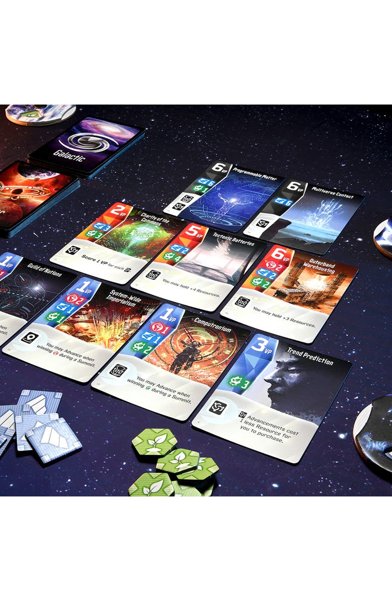 WizKids Games Kardashev Scale Civilization Advancement Game, Ages 12+, Alternate, color, Multicolored