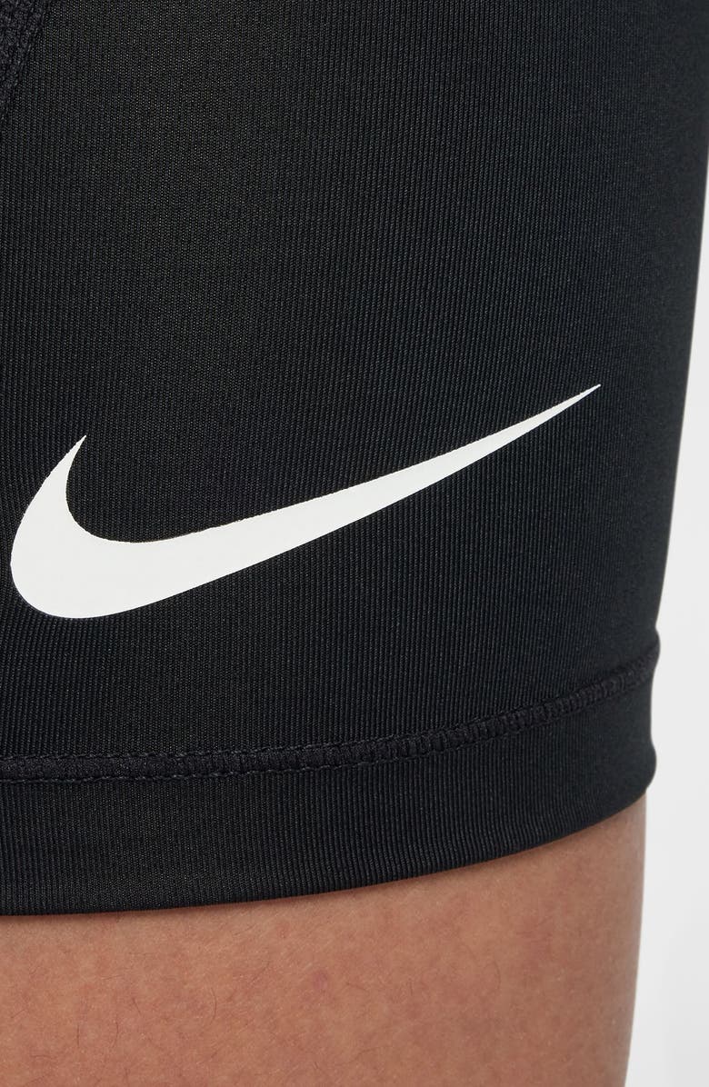 Nike Kids' Victory Gel Bike Shorts, Alternate, color, Black/ Active Fuchsia/ White