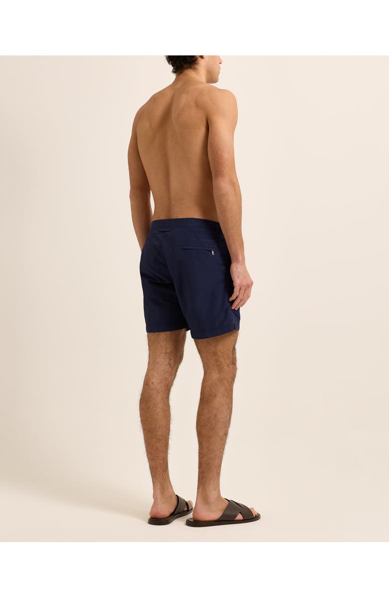 Orlebar Brown Bulldog Mid-Length Swim Shorts, Alternate, color, Navy