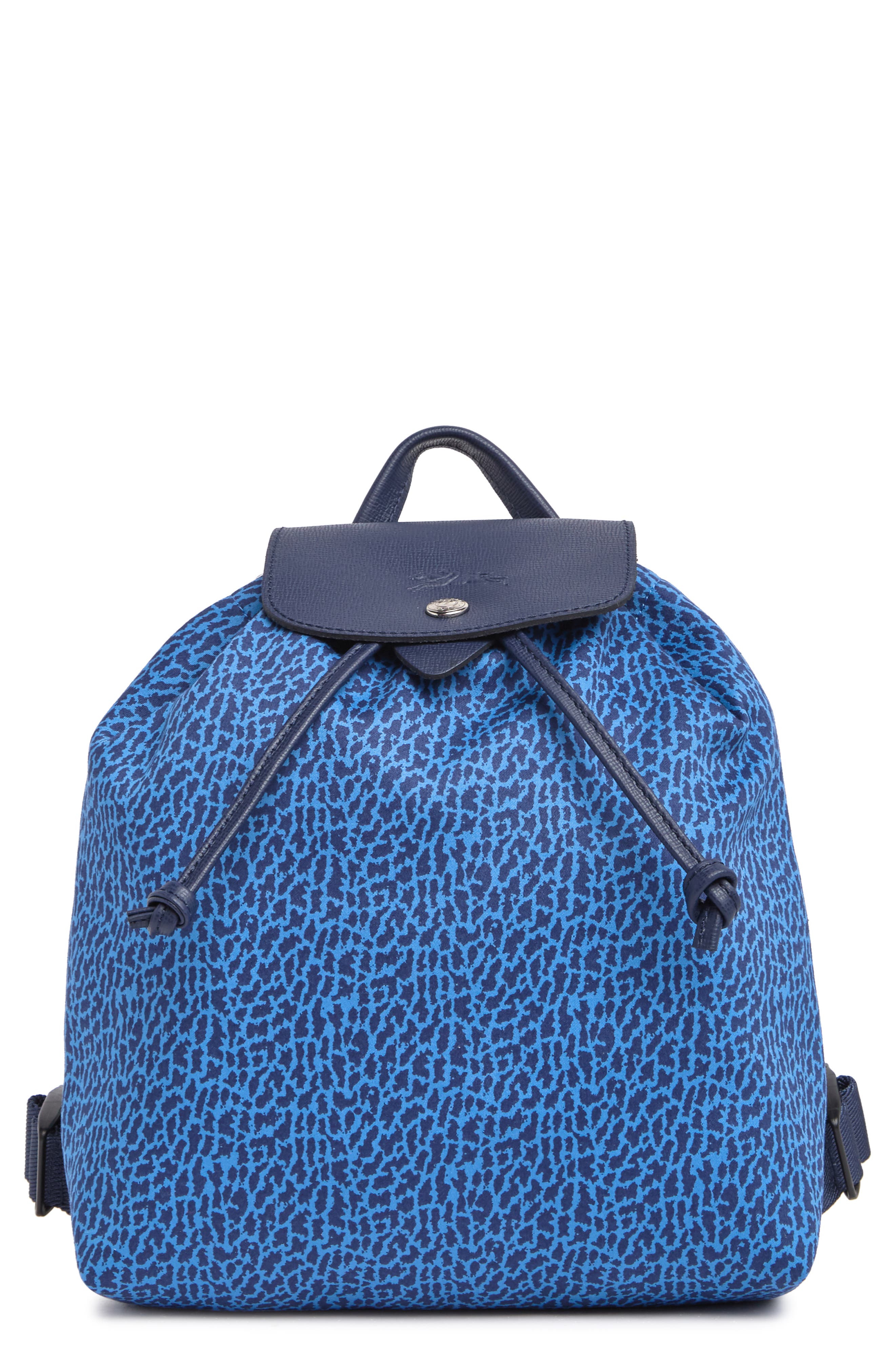 Longchamp Le Pliage Panther Print Backpack, Main, color, 