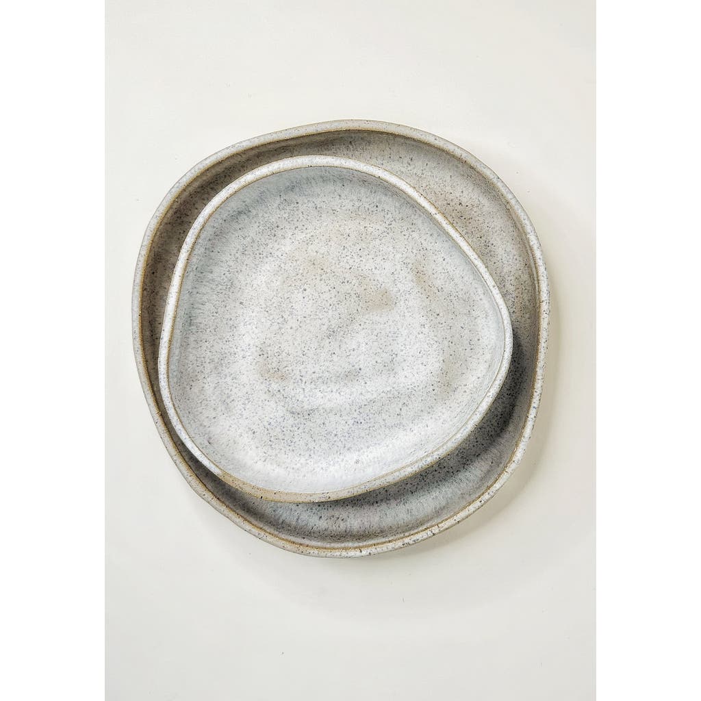 Mikkarbo Ocean Sand Plates In Gray