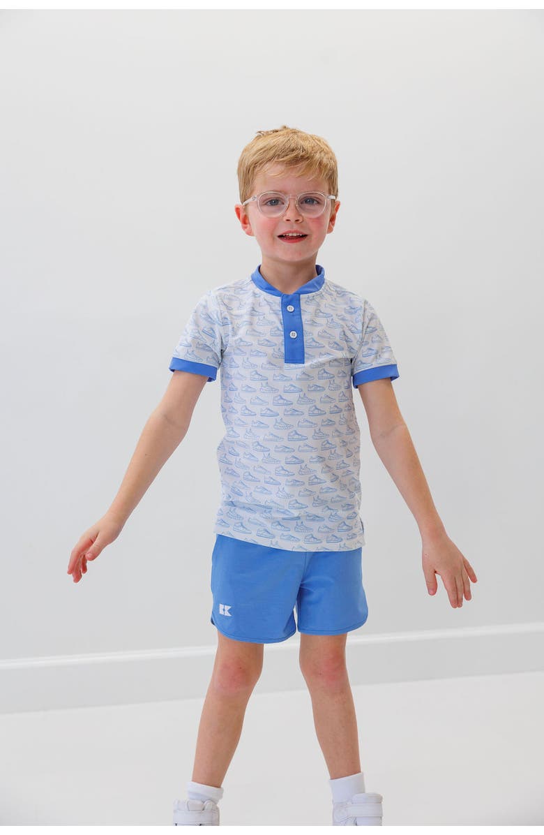 Courtside Kids Boys Super Short Lined, Alternate, color, Sky Blue