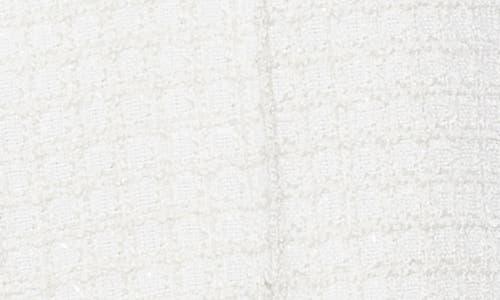 Alexia Admor Caden Tweed Wide Leg Pants In Ivory