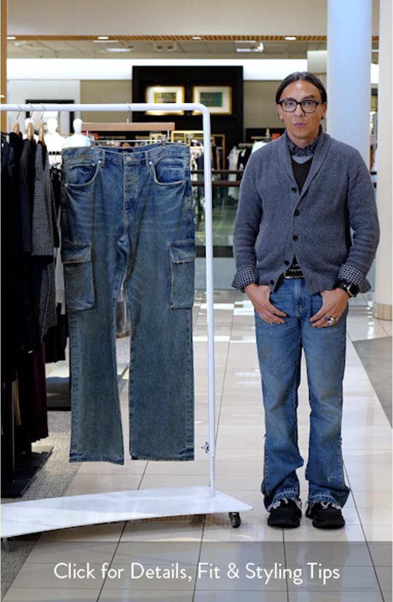 Vintage Wash Cargo Jeans, sales video thumbnail