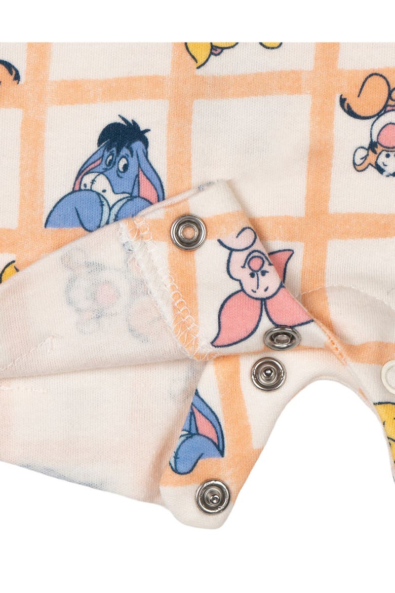 Winnie the Pooh Sleeveless Romper and Headband Set, Alternate, color, Pooh Peach Cream