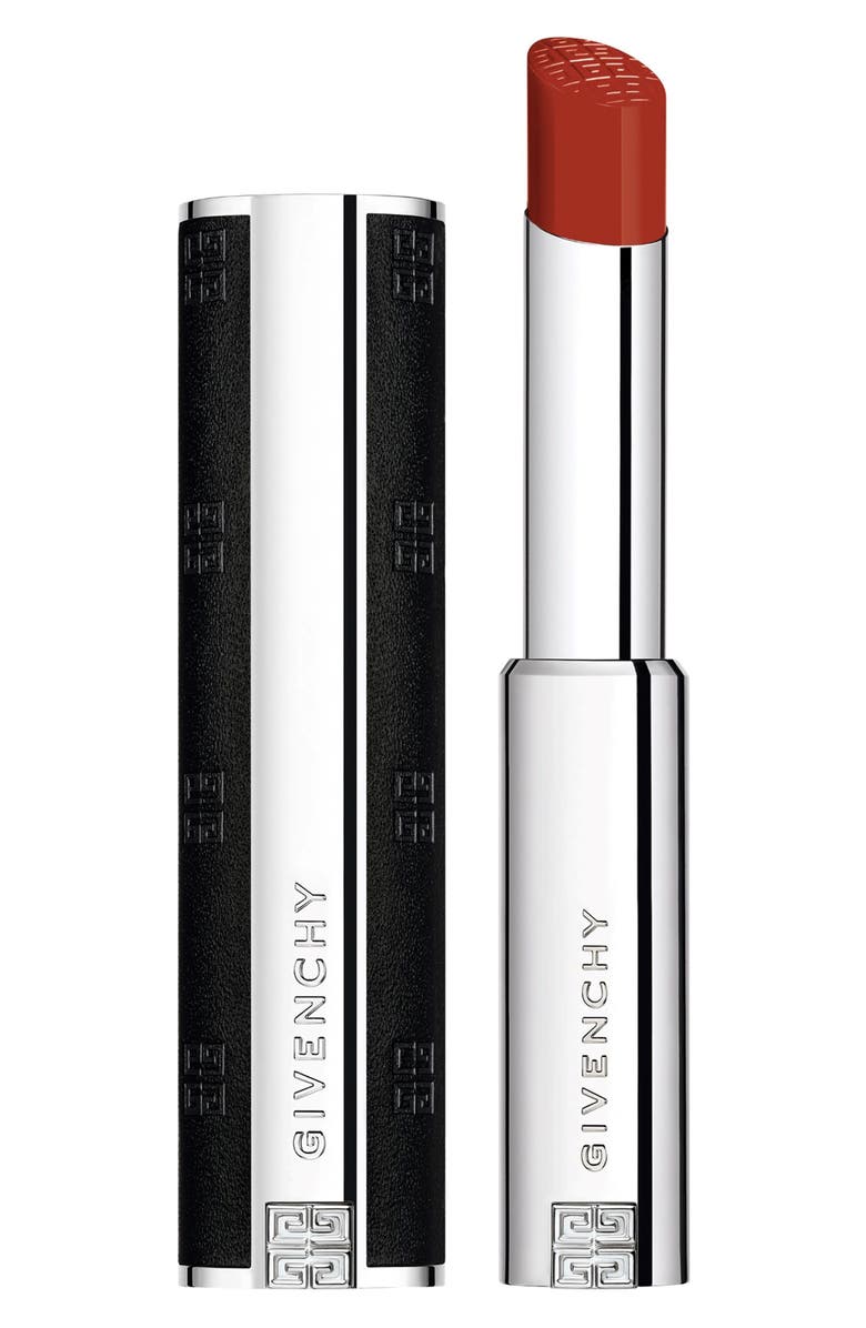 Givenchy Le Rouge Interdit Satin Lipstick, Main, color, N341 Rouge Sienne