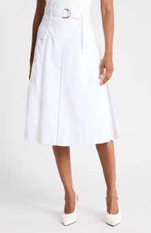 Belted Utility Maxi Skirt
