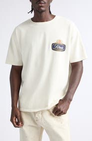 Rhude Safari Crest Cotton Graphic T-Shirt
