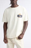 Rhude Safari Crest Cotton Graphic T-Shirt