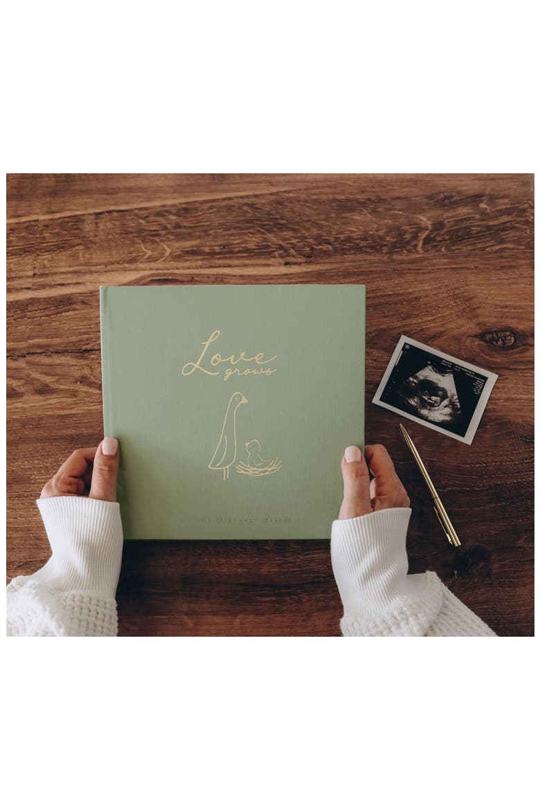 Pregnancy Journal, Alternate, color, GREEN
