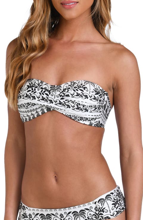 Coast Twist Front Bandeau Bikini Top