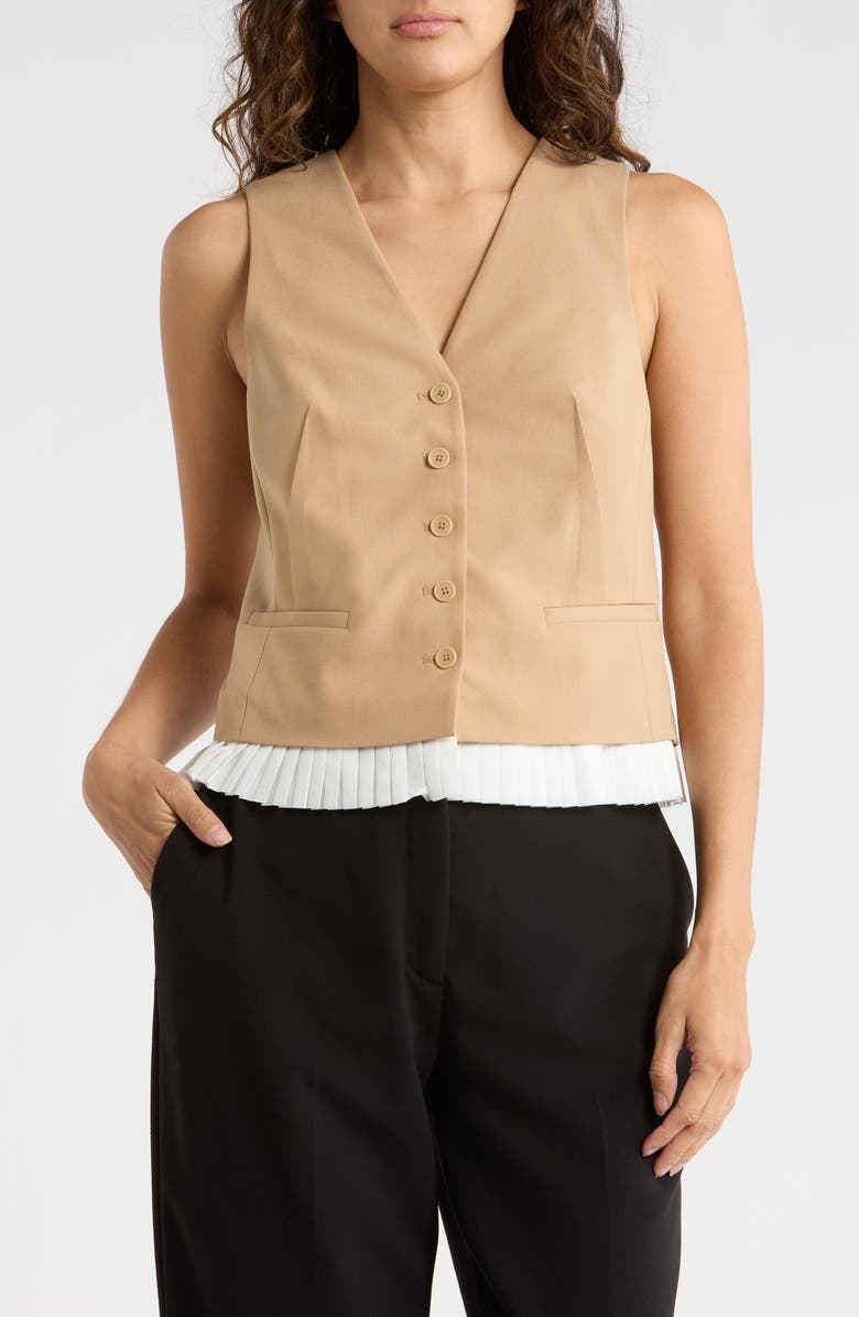 Simkhai Laiken Vest, Main, color, Camel