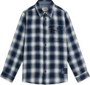 Scotch & Soda Kids' Double Faced Check Shirt
