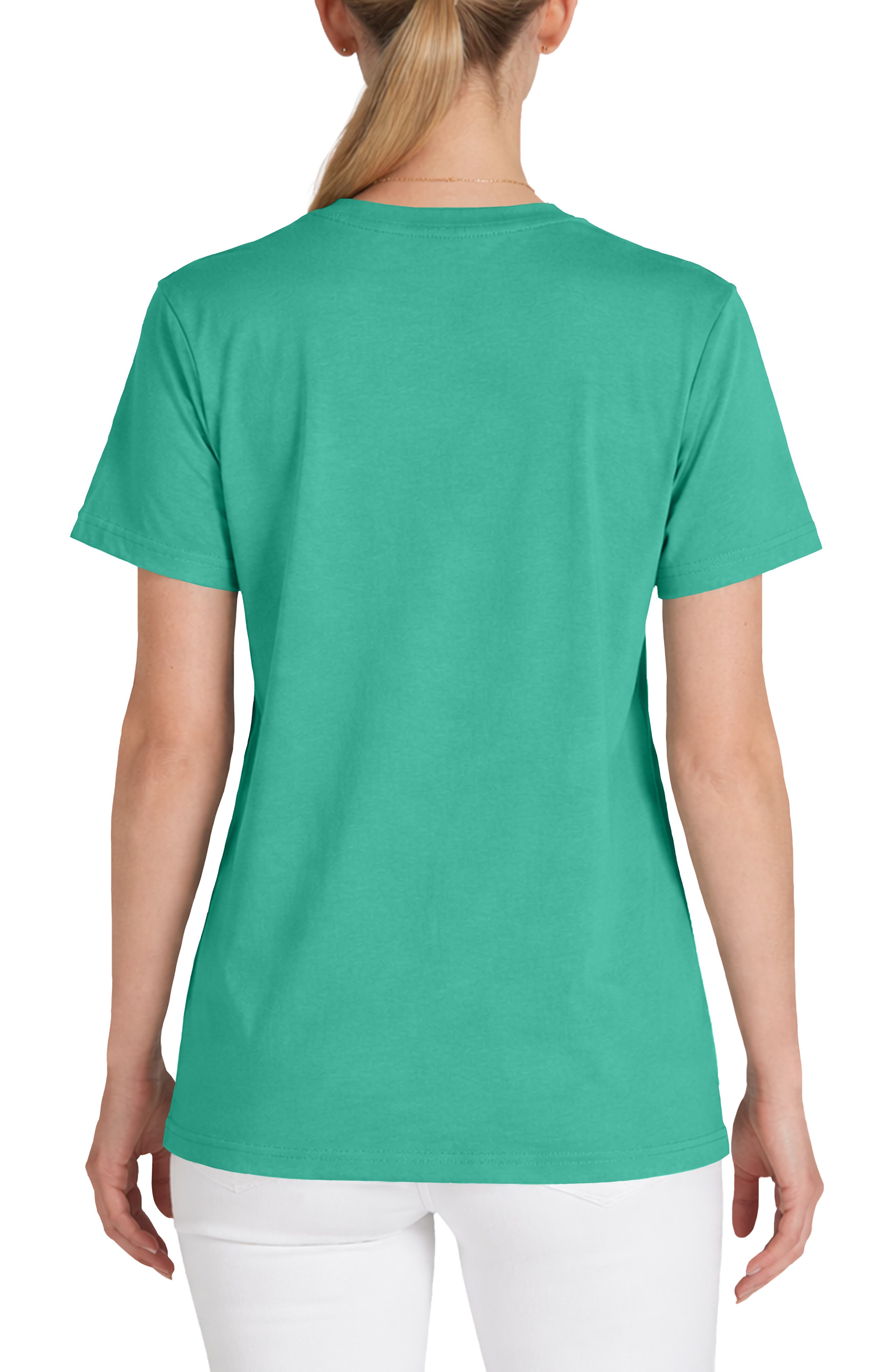 Womens Lil Coffee Jersey Tee - image 2