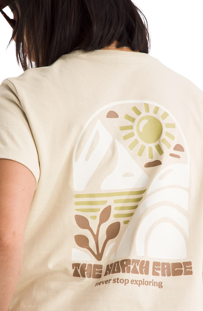 The North Face Cutie Graphic T-Shirt, Alternate, color, Desert Stone