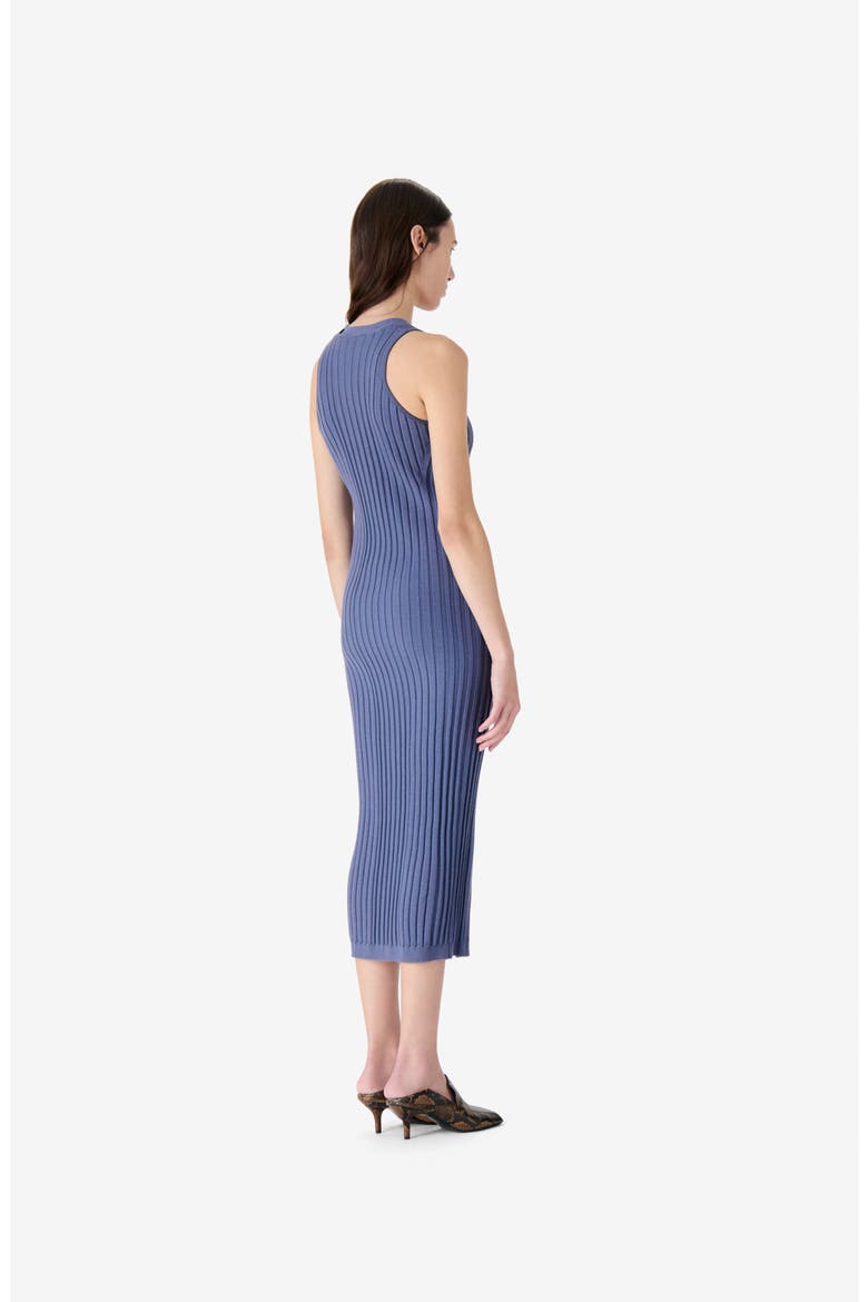 Lyliane Knit Dress, Alternate, color, Storm Blue