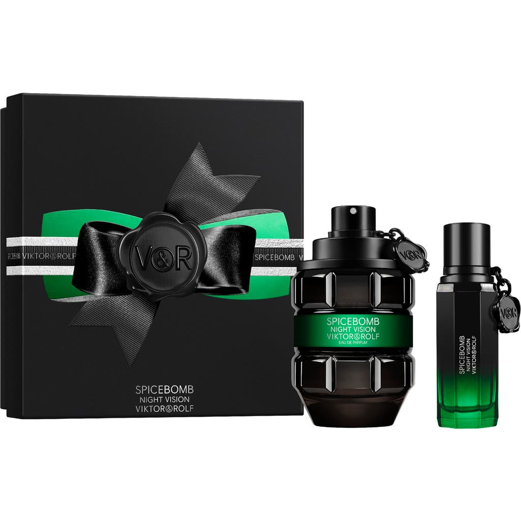 Viktor & Rolf 2-pc. Spicebomb Night Vision Eau De Parfum Gift Set In Transparent