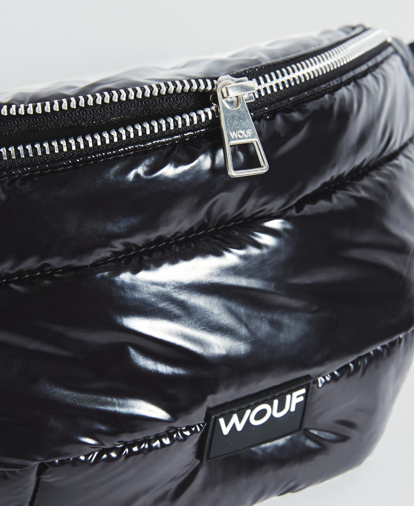 Black Glossy Waistbag, Alternate, color, Black Glossy