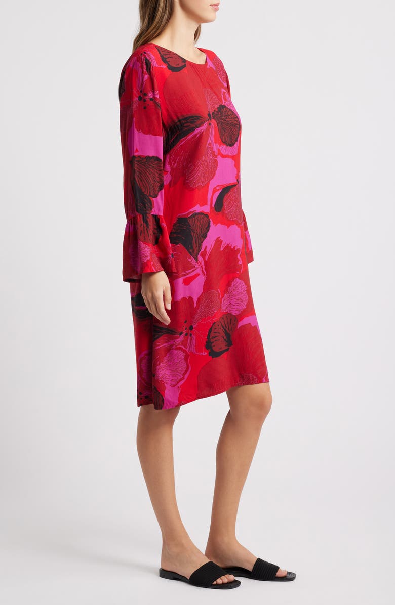Masai Copenhagen Novella Floral Long Sleeve Shift Dress, Alternate, color,