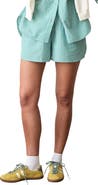Marine Layer Isla Stripe Pull-On Seersucker Shorts