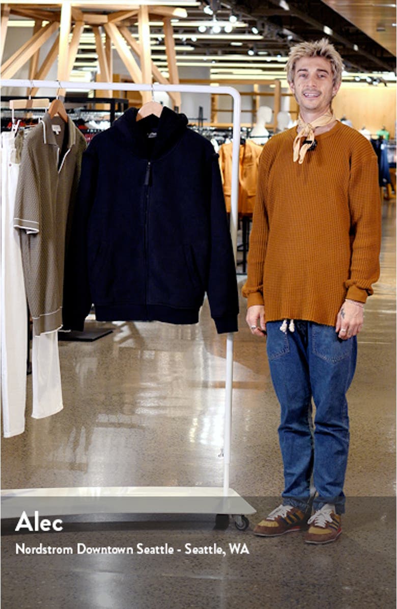 Evren Bonded Fleece Zip Hoodie, sales video thumbnail