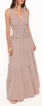 Petal & Pup Eirlys Smocked Tank & Tiered Maxi Skirt Set