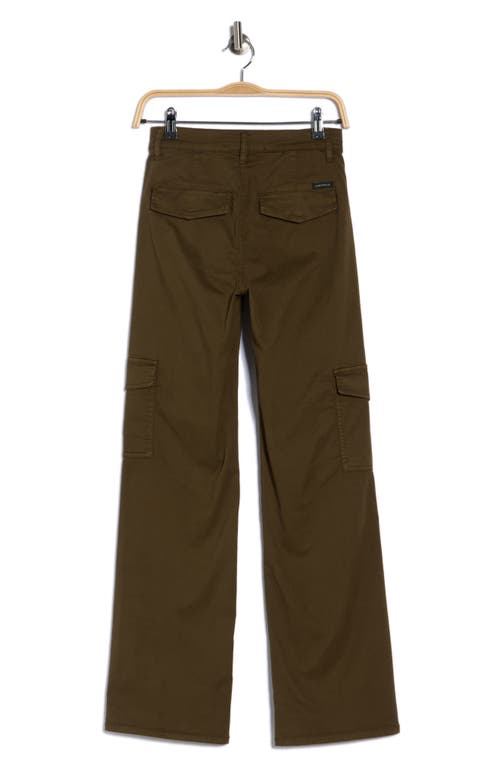 Sanctuary Flashback Stretch Cotton Cargo Pants In Brown