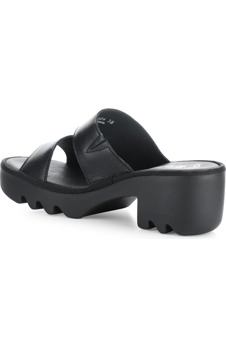 Fly London Tech Platform Sandal, Alternate, color, 004 Black Mousse