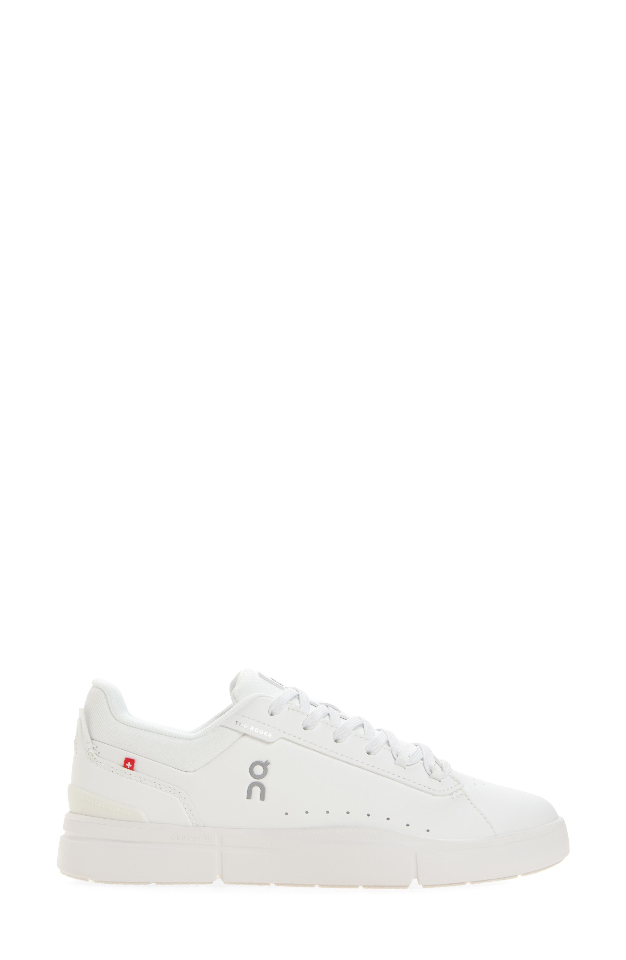 On THE ROGER Advantage Tennis Sneaker, Alternate, color, White/ White