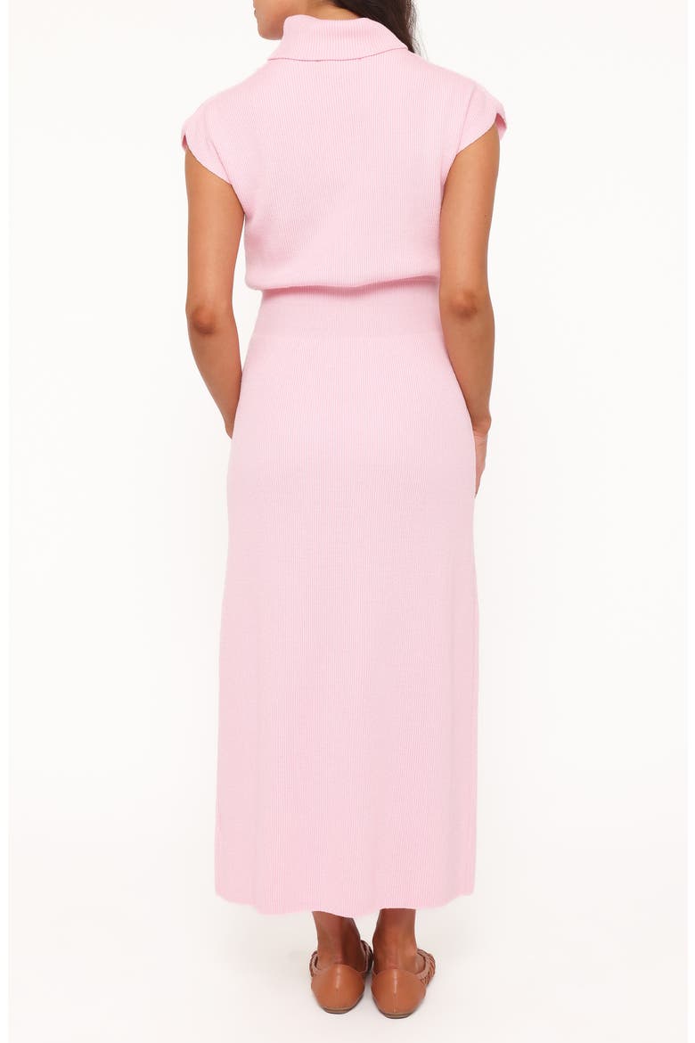 Avalon Turtleneck Midi Dress, Alternate, color, PINK