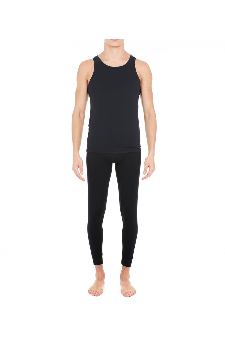 HOM Supreme Cotton Tank Top, Alternate, color, Black