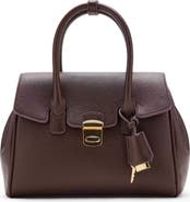 MANGO Medium City Faux Leather Flap Satchel