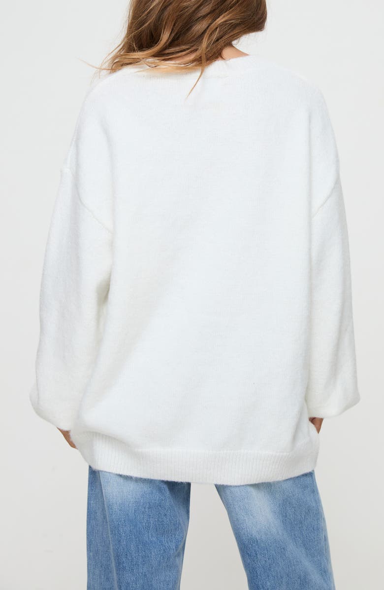 Princess Polly Ryanna Sweater, Alternate, color, White